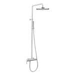 FJVHS-144RCS ฝักบัวก้านแข็งเดี่ยวผสมหัวฝักบัว 10" แบบติดผนัง พร้อมฝักบัวมือถือ รุ่น Villa 0