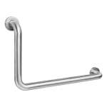 FBVHC-TS791B ราวทรงตัวสเตนเลส 90 องศา เส้นผ่านศูนย์กลาง 32 mm. ขนาด 300 x 500 mm. (ขวา)