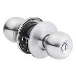 HG445-DOOR ลูกบิดประตู แบบไม่มีลูกกุญแจ สำหรับห้องน้ำ ฝาขนาด 75 mm.