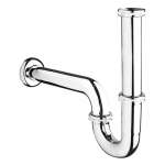 FAVHL-AP240S ท่อน้ำทิ้ง P-Trap สเตนเลส 201 ชุบโครเมี่ยม ท่อระบายยาว 240 mm. 0