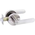 HQ446-TL01BK มือจับก้านโยกสำหรับห้องน้ำ ไม่มีลูกกุญแจระบบ Tubular Lock