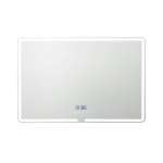 คลิกเลย COTTO กระจกเงาแบบไม่มีกรอบ ขนาด 1200 x 800 mm.พร้อมไฟ LED ลำโพงบลูทูธและระบบไล่ฝ้า รุ่น Lenzo 0