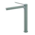 คลิกเลย COTTO ก๊อกผสมทรงสูงพร้อมสายน้ำดีสีเขียวอ่อน (Light Green) รุ่น KLIRR 0