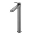 คลิกเลย COTTO ก๊อกผสมทรงสูงพร้อมสายน้ำดีสีเทา (Grey) รุ่น KLIRR