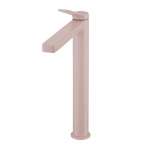 คลิกเลย COTTO ก๊อกผสมทรงสูงพร้อมสายน้ำดีสีชมพู (Pink) รุ่น KLIRR