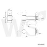 WS-0305S ก๊อกสนาม รุ่น WANG 