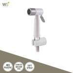 WS-0492PW สายฉีดชำระ สีขาว 0