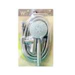 WS-8143S ฝักบัวอาบน้ำสแตนเลส 3 นิ้ว 3 ฟังก์ชั่น