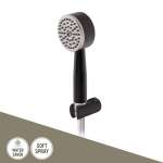 WS-8130PB ฝักบัวอาบน้ำ สีดำ 2.5 นิ้ว 0