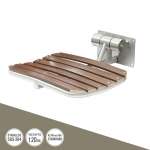 DC-001 เก้าอี้นั่งอาบน้ำ ติดผนัง พับเก็บได้ ขนาด 37 x 43 ซม. 0