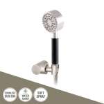 WS-8130-BA ฝักบัวอาบน้ำสแตนเลส 2.5 นิ้ว รุ่น METALLIC 0