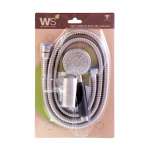 WS-8130-BA ฝักบัวอาบน้ำสแตนเลส 2.5 นิ้ว รุ่น METALLIC