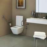 HR-5101-2-41 ราวกันลื่นแบบตัว V ยาว 41 x 41 ซม.(OD 32 มม.) รุ่น TEAK-304