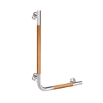 GB-5327-2-BLR ราวกันลื่นแบบตัว L ยาว 40 x 60 ซม.(OD 32 มม.) รุ่น TEAK-304