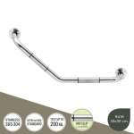 HR-4101-2-30 ราวกันลื่นแบบตัว V ยาว 30 x 30 ซม.(OD 32 มม.) ผิวเงา รุ่น พิมพ์ลาย 0