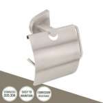 DW-5102 ที่ใส่กระดาษทิชชู่สแตนเลส มีฝาปิด รุ่น DEW DROP  0