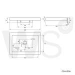 CB-6306 ที่วางสบู่สแตนเลส รุ่น CUBE