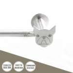 BD-5904 ราวแขวนผ้าสแตนเลส ขนาด 60 ซม. รุ่น BULLDOG