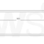 TB-3233-90 ราวแขวนผ้าสแตนเลส ขนาด 90 ซม.