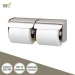 TP-3116-2 ที่ใส่กระดาษทิชชู่คู่สแตนเลส มีฝาปิด 0