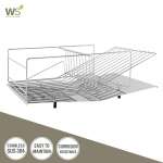 WR-4218-50 ที่คว่ำจานสแตนเลส พร้อมถาดรองน้ำ ขนาด 50 ซม. 0