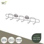 WR-5403-30 ราวตะขอสแตนเลส 6 ตะขอ ขนาด 30 ซม. 0