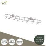WR-5403-40 ราวตะขอสแตนเลส 8 ตะขอ ขนาด 40 ซม. 0