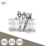 WR-6103 ที่ใส่ช้อนส้อมสแตนเลส 3 ช่อง ทรงรี 0