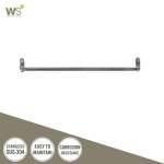 WR-3324-S-90 ราวแขวนอุปกรณ์สแตนเลส ขนาด 90 ซม. 0