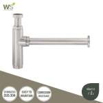 CWT-041 ท่อน้ำทิ้งสแตนเลส แบบทรงกระบอก ท่อยาว 18 ซม.(7 นิ้ว) 0