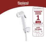 RA H811-H147 ชุดสายฉีดชำระพร้อมสายและขอแขวนครบชุด ขาว 0