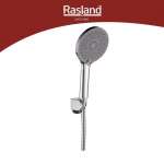 RA D413-4333 ฝักบัวมือโครเมี่ยม พร้อมสายและขอแขวนครบชุด 3 ระบบ 0