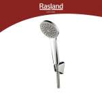 RA D411-400-CR ฝักบัวมือโครเมียม 1 ระบบ พร้อมสายและขอแขวนครบชุด 0