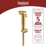 RA 101021-GOLD ชุดสายฉีดชำระ พร้อมสายและขอแขวนครบชุด MATT GOLD 