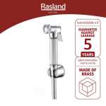 RA 898-CHROME ชุดสายฉีดชำระ พร้อมสายและขอแขวนครบชุด โครเมียม 