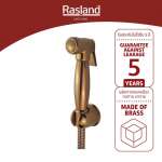 RA AST68686RG ชุดสายฉีดชำระ พร้อมสายและขอแขวนครบชุด ROSE GOLD 