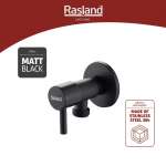 RA BLACK-VALVE สต็อปวาล์ว 2 ทาง MATT BLACK  0