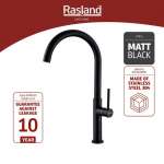 RA A11021-A45BKK ก๊อกซิงค์ล้างจาน น้ำเย็น เคาน์เตอร์ MATT BLACK 0