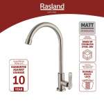 RA A11021-999STN ก๊อกซิงค์ล้างจานน้ำเย็น เคาน์เตอร์ สแตนเลสด้าน 0