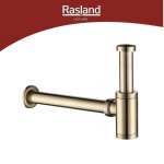 RA BT222GOLD ท่อน้ำทิ้งกระปุก ท่อ 30 ซม.MATT GOLD 