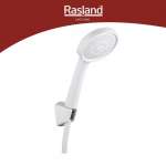 RA LUX-WHITE ฝักบัวมือพร้อมสายและขอแขวนครบชุด ขาว 0