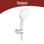 RA KS205/SET ฝักบัวอาบน้ำ โครเมียม พร้อมสายและขอแขวนครบชุด JUMBO 0