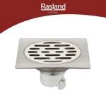 RA 8090 ตะแกรงท่อน้ำทิ้งพื้น ขนาด 10 x 10 ซม.