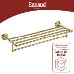 RA 9519T02078MAG หิ้งตากผ้าพร้อมราว 60 ซม. MATT GOLD 