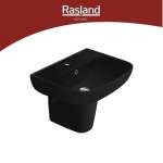 AQ 55BK/BK99 อ่างล้างหน้าแบบแขวนขาครึ่ง MATT BLACK 0