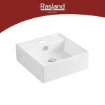 AQ 8889529 อ่างล้างหน้าเหลี่ยม วางบนเคาน์เตอร์ 0