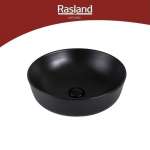 J 5333BLACK-42 อ่างล้างหน้า เคาน์เตอร์กลม MATT BLACK ขนาด 42 ซม. 0