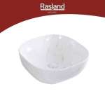 AQ WHITE-99 อ่างล้างหน้าเซรามิค ลายหินอ่อนขาว 0