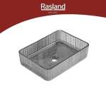 AQ BLACK-SQ-004 อ่างล้างหน้าแก้ว 0