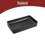 J 5522-SQ-BLACK อ่างล้างหน้าบนเคาน์เตอร์ สี่เหลี่ยมผืนผ้า MATT BLACK  0